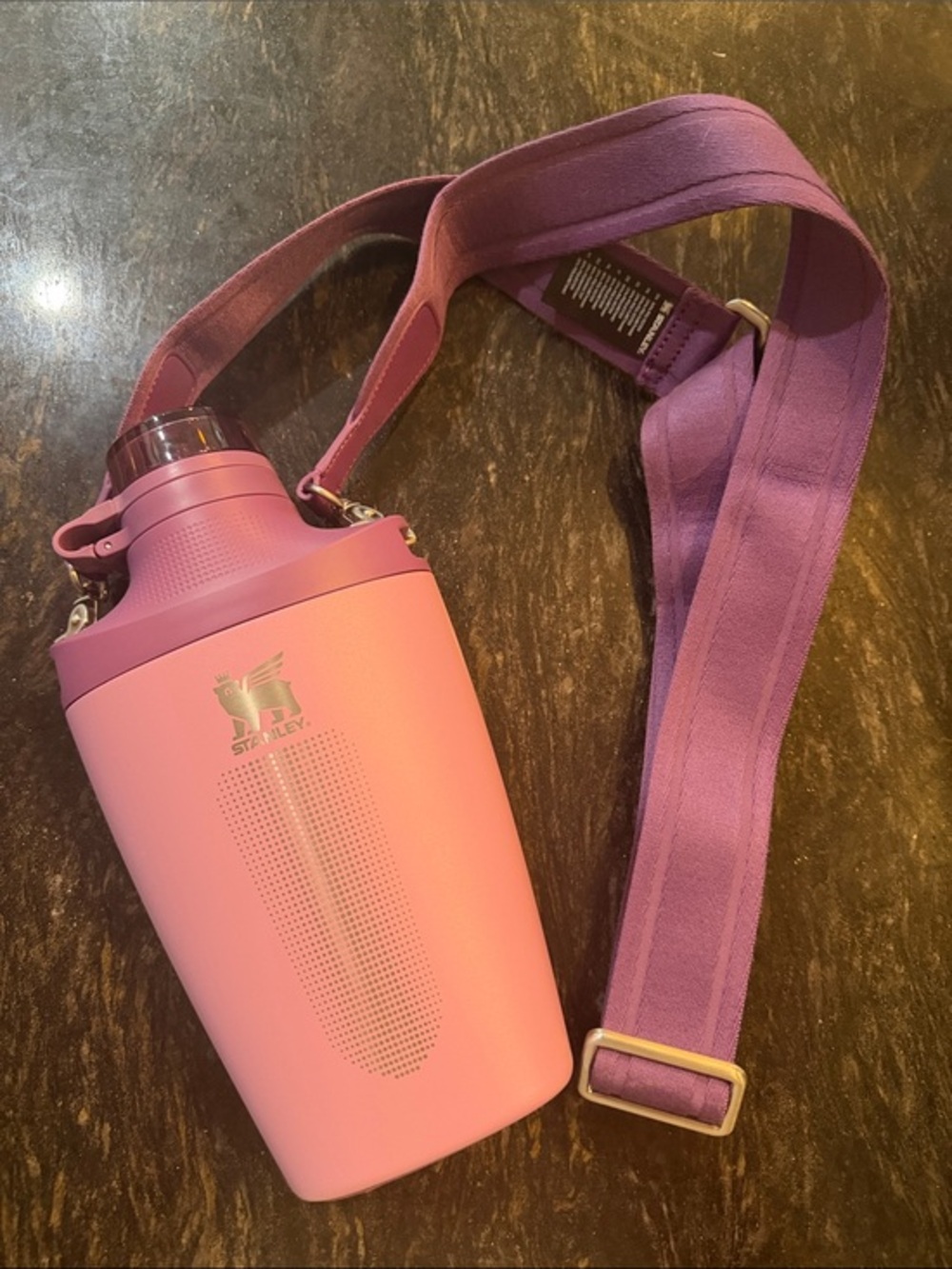 Stanley 23oz Flask with strap - Lilac